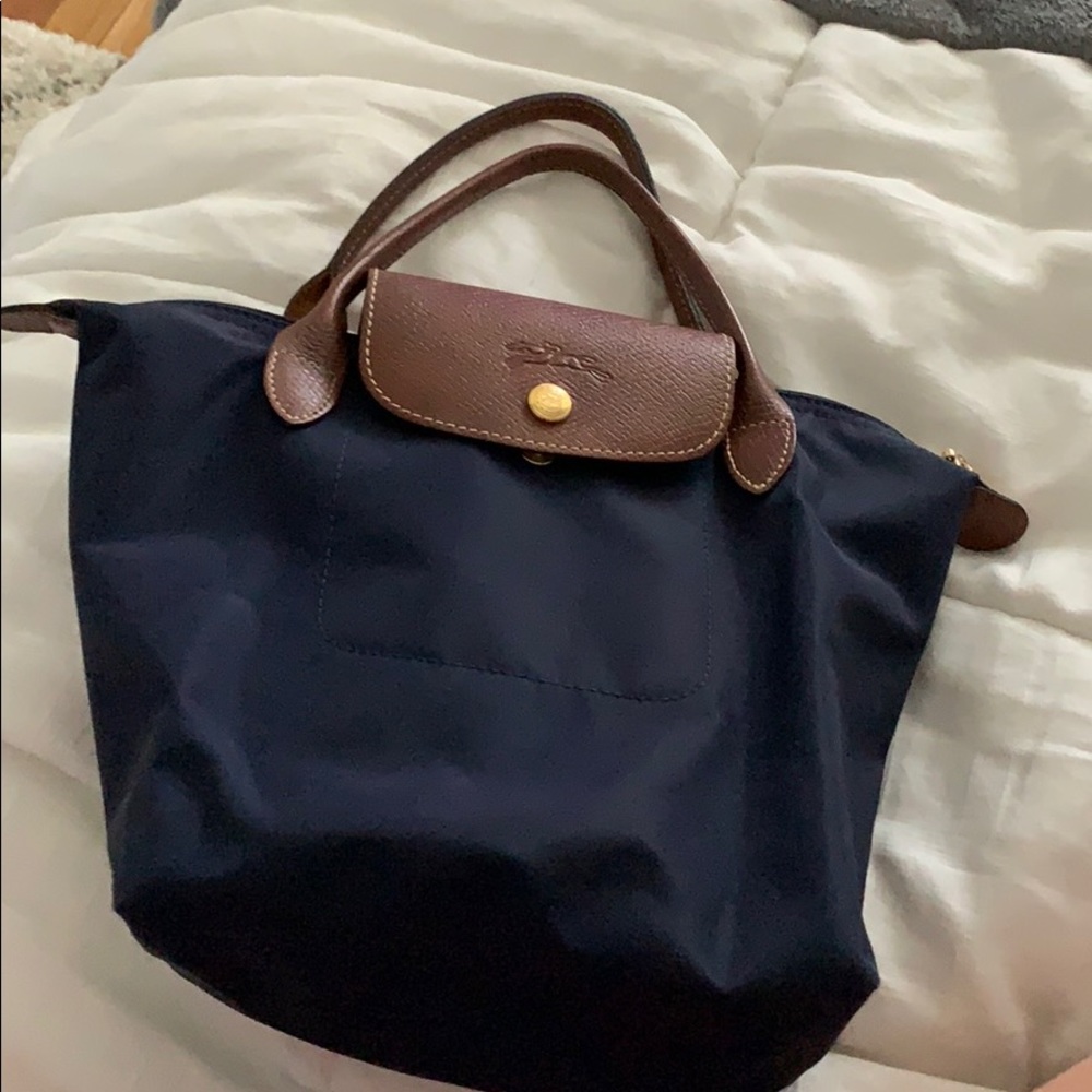Longchamp ‘small le Pilage’ top handle tote